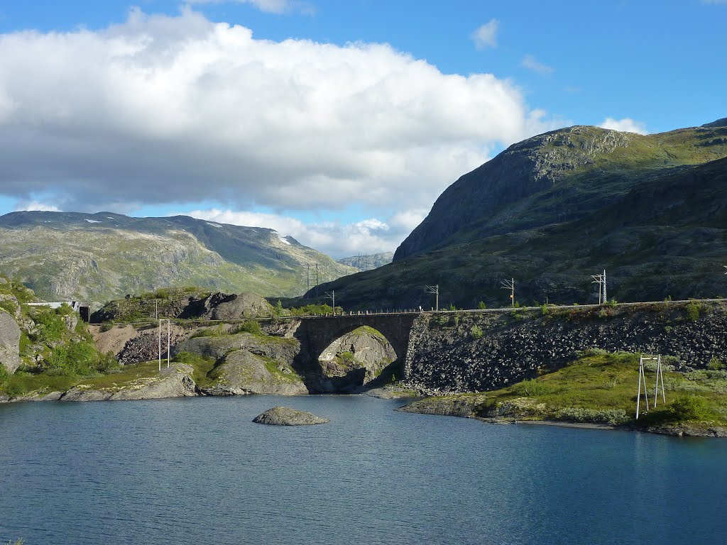 Железнодорожный мост Klevabrua — чудо инженерной мысли начала ХХ века. Финсе, Норвегия