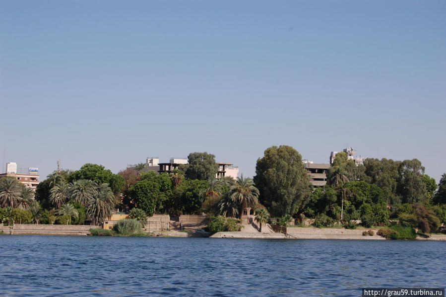 Нил, каналы и картошка Провинция Луксор, Египет
