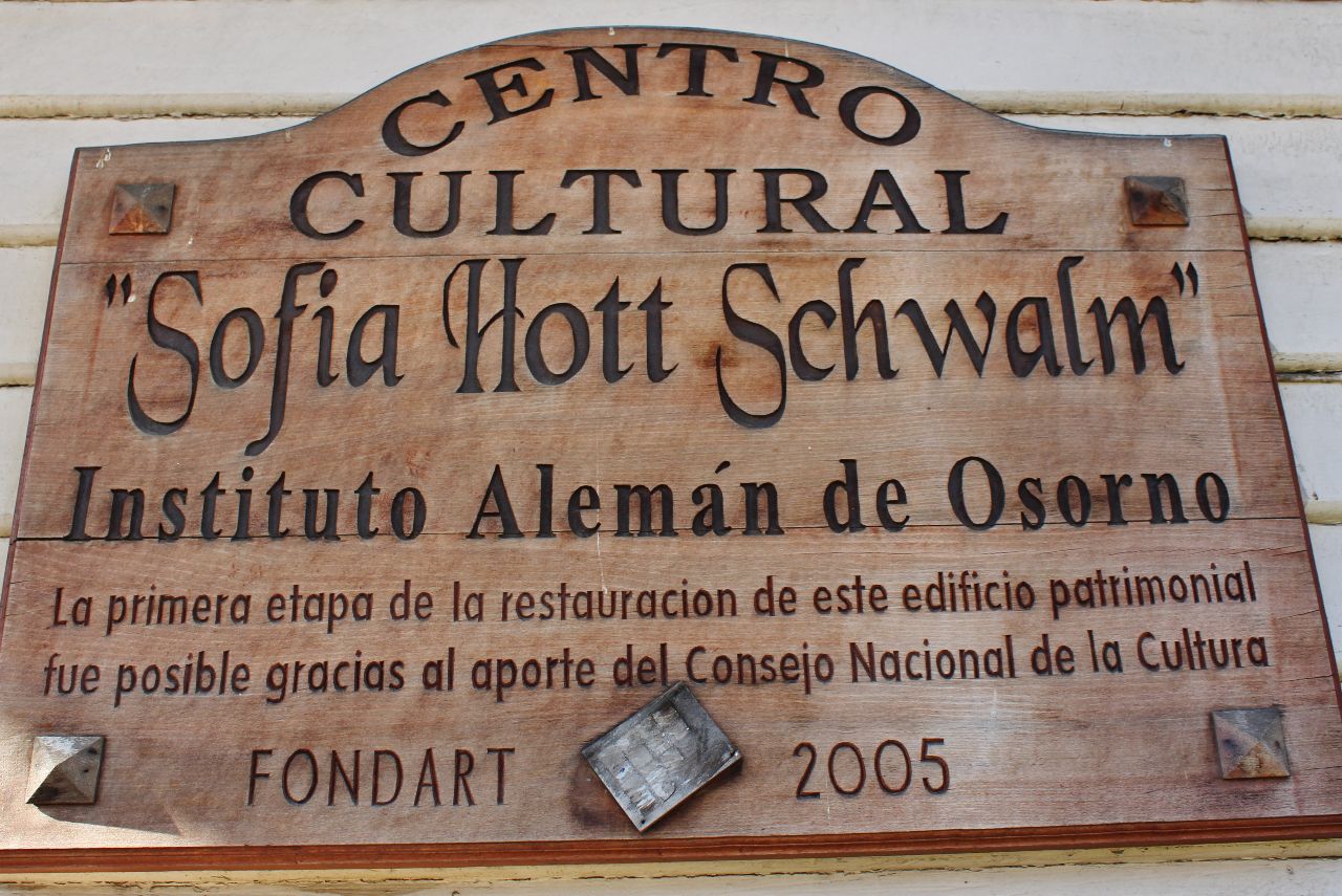 Историческая улица Ротембург Осорно, Чили