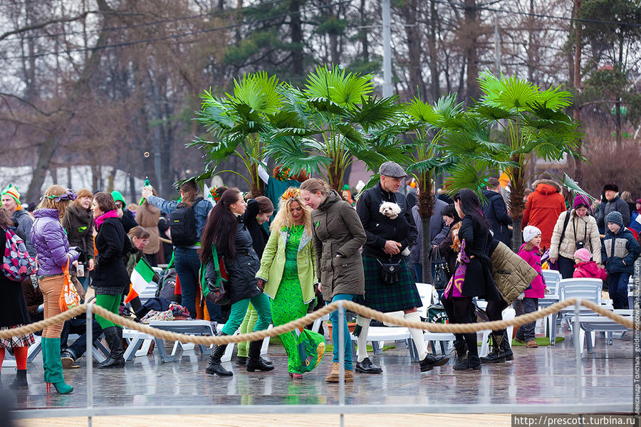 День Святого Патрика в Сокольниках Москва, Россия