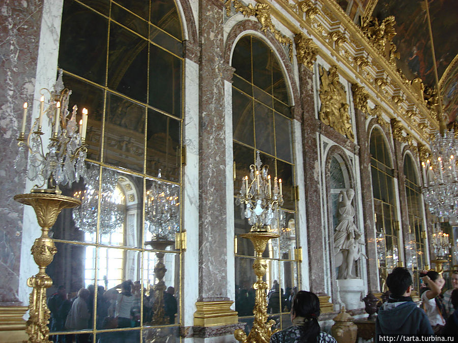 Зеркальный зал Версаль, Франция
