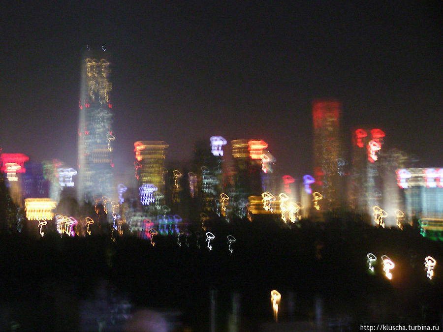 Ночной Пекин Пекин, Китай