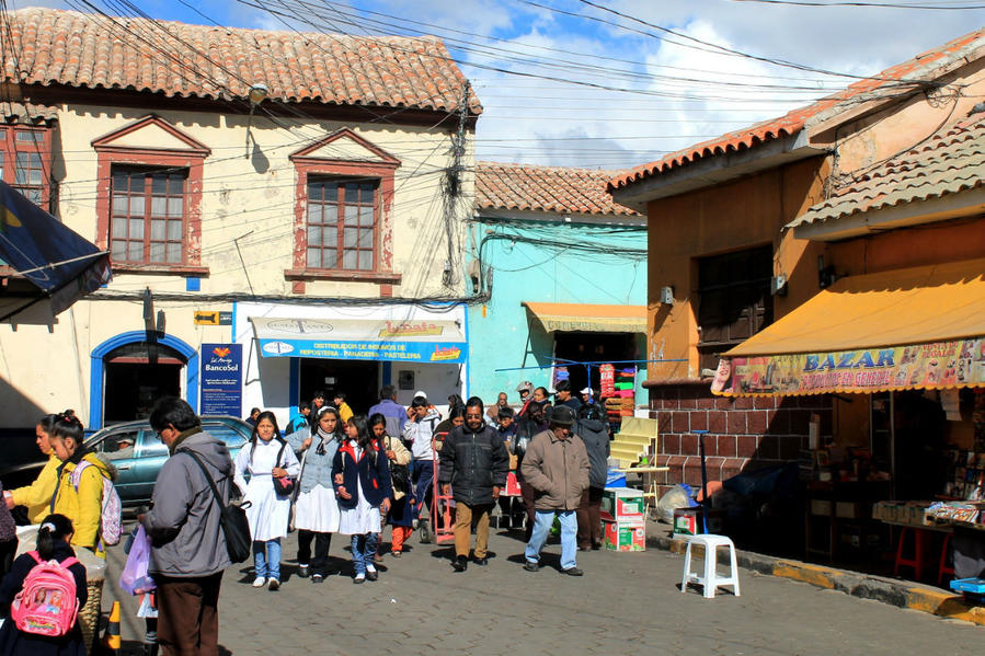 Центральный рынок Потоси, Боливия