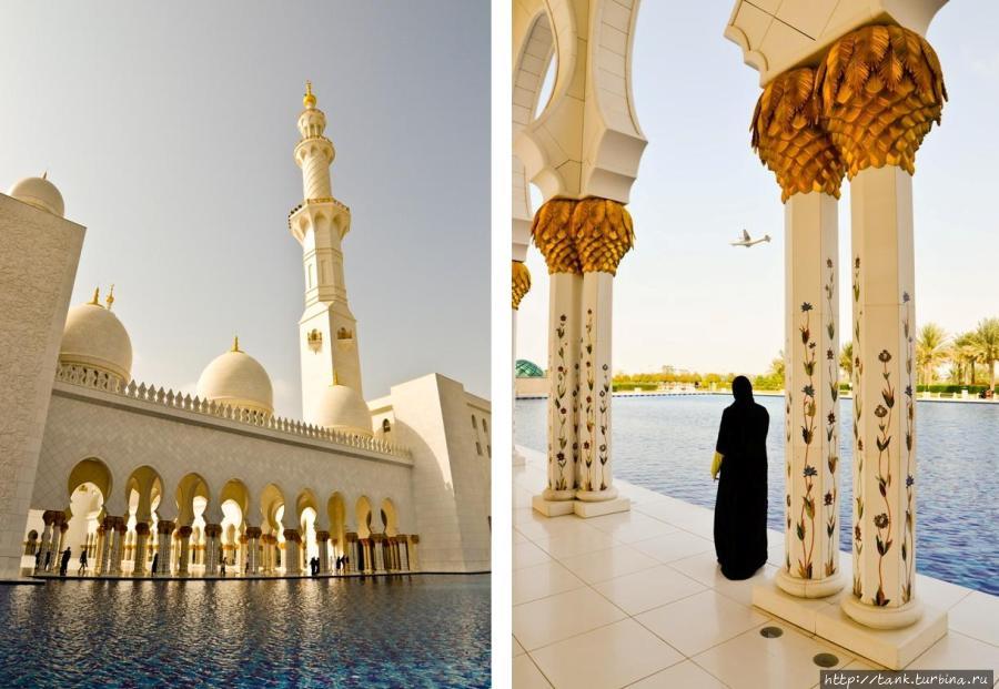 Абу-Даби. Белая мечеть