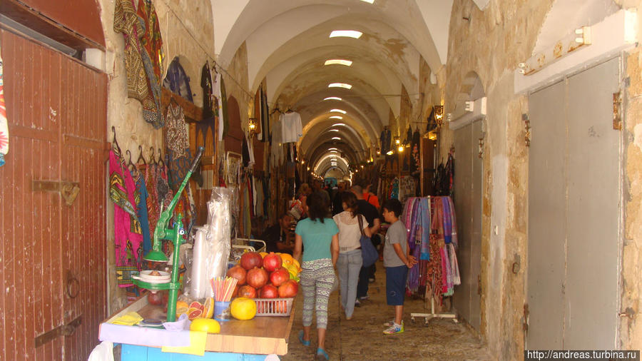 Турецкий рынок в Акко Израиль