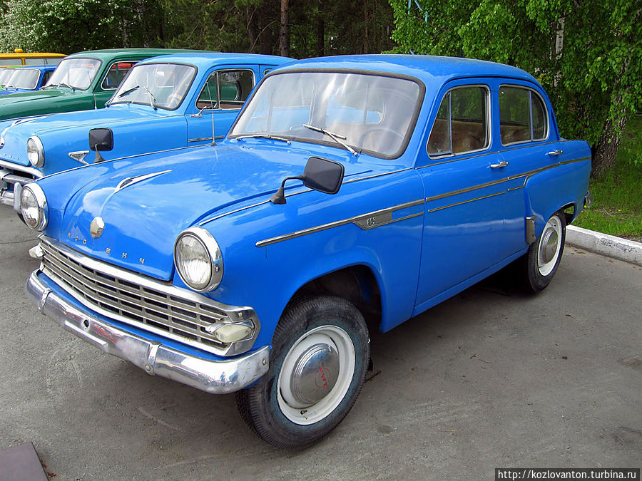 Москвич-403 выпускался в 1962-65 годах. Новосибирск, Россия