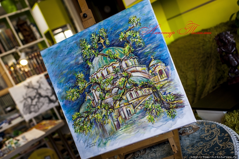 Собор Св.Саввы в Белграде (Тревел-истории художника) Белград, Сербия