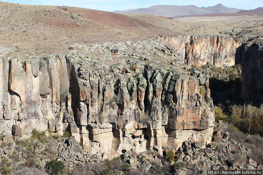 Каньон Ихлара, один из крупнейших в мире.