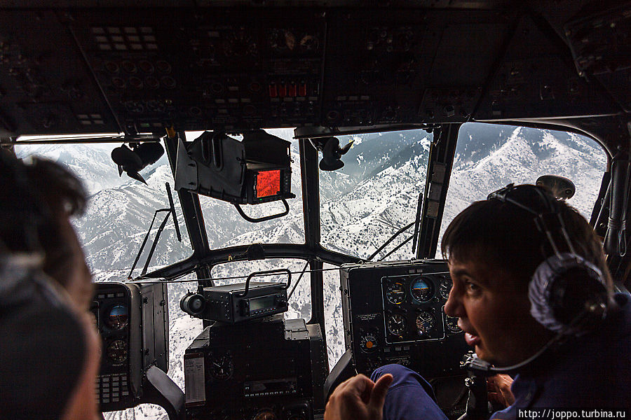 В кабине пилота Алматинская область, Казахстан