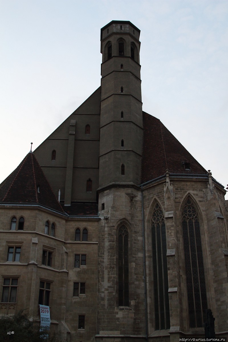 Вена, церкви — Шотландский монастырь и Церковь Миноритов Вена, Австрия