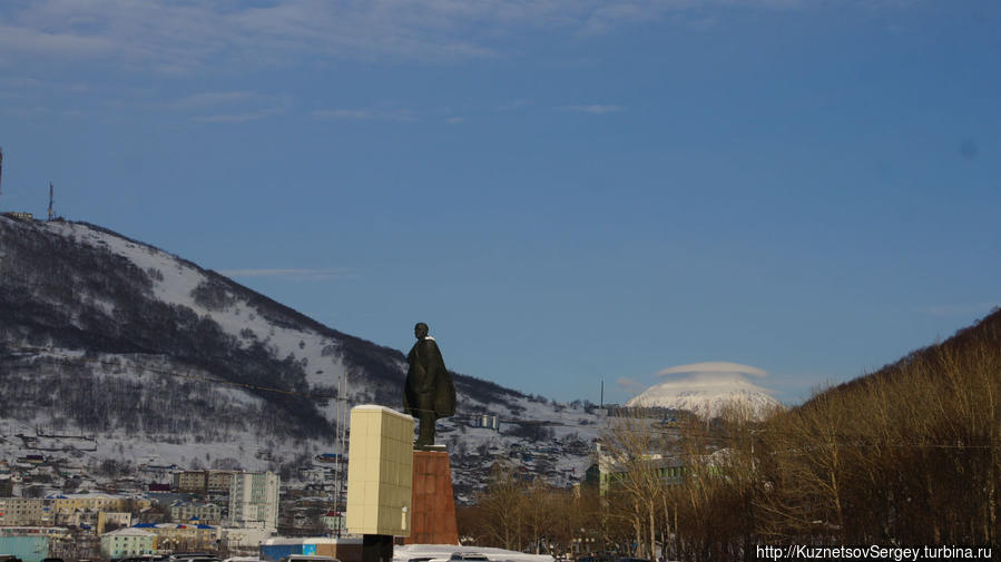 Памятник Ленину в Петропавловске