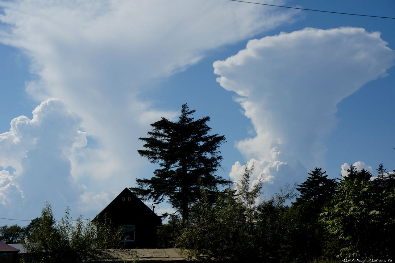 Пейзаж. Южно-Сахалинск, Россия