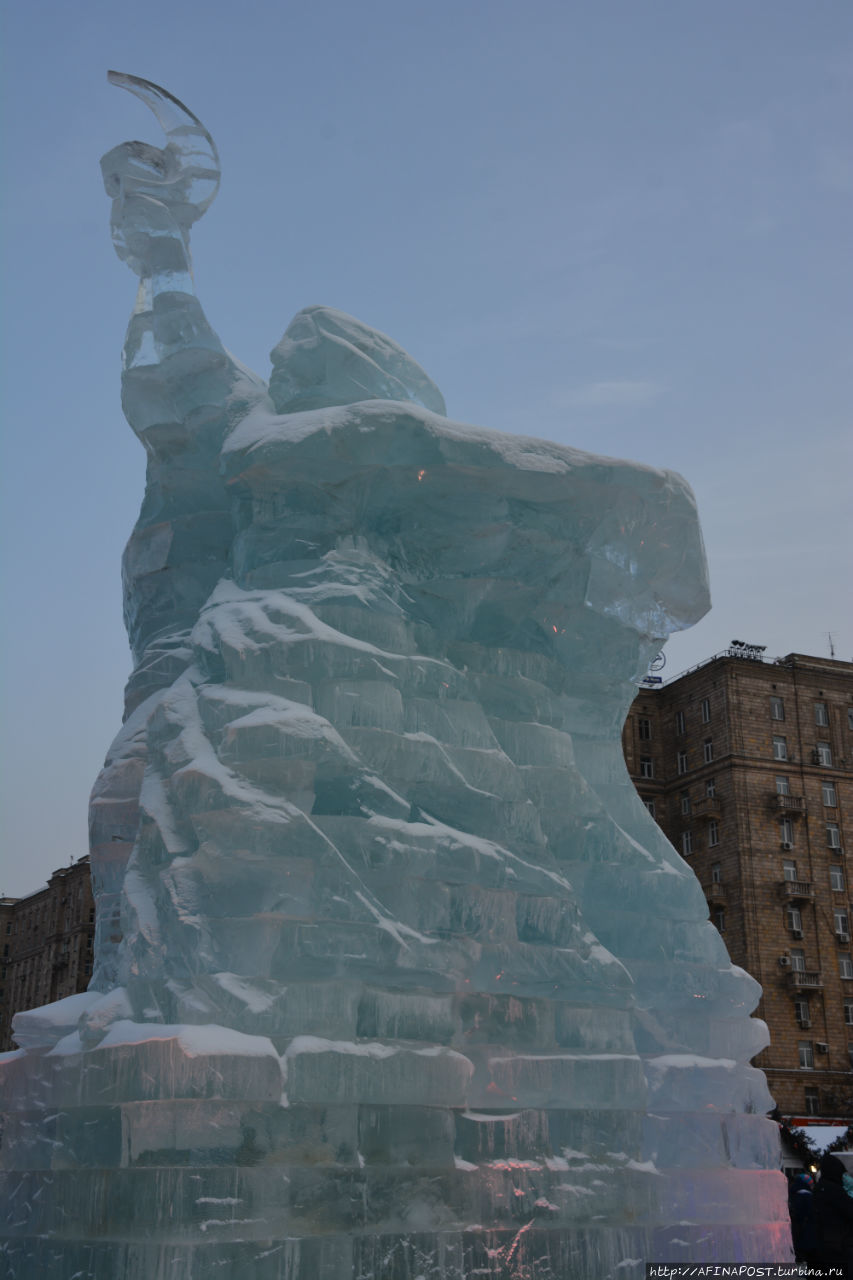 Морозно-ледяная Москва Москва, Россия