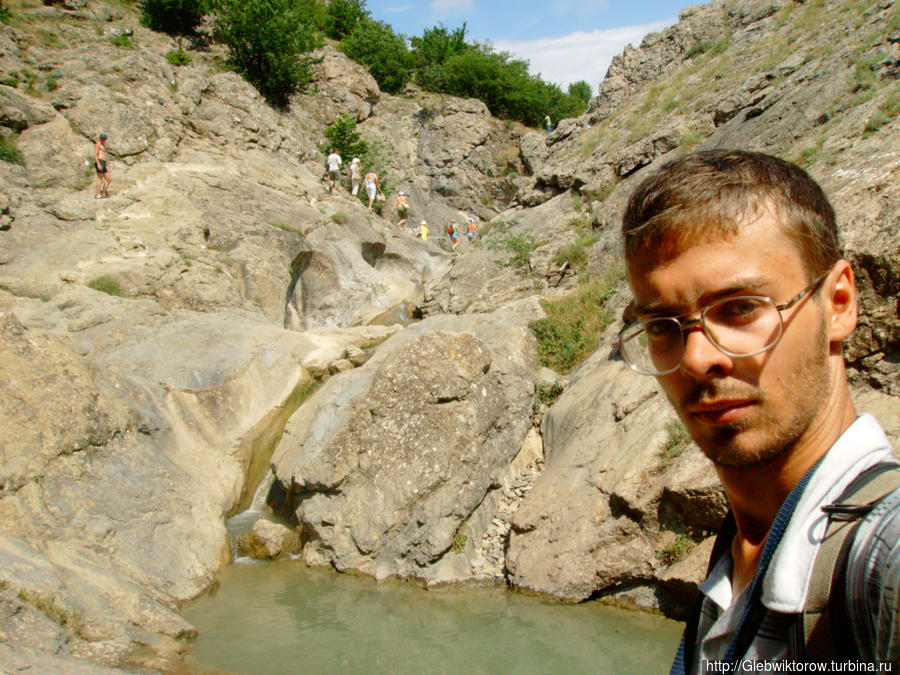 Среди Арпатских водопадов Зеленогорье, Россия
