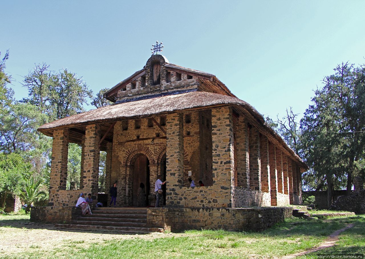 Древний христианский храм в Эфиопии