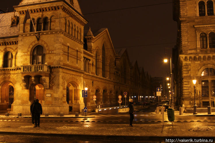 Ночные улицы Будапешта