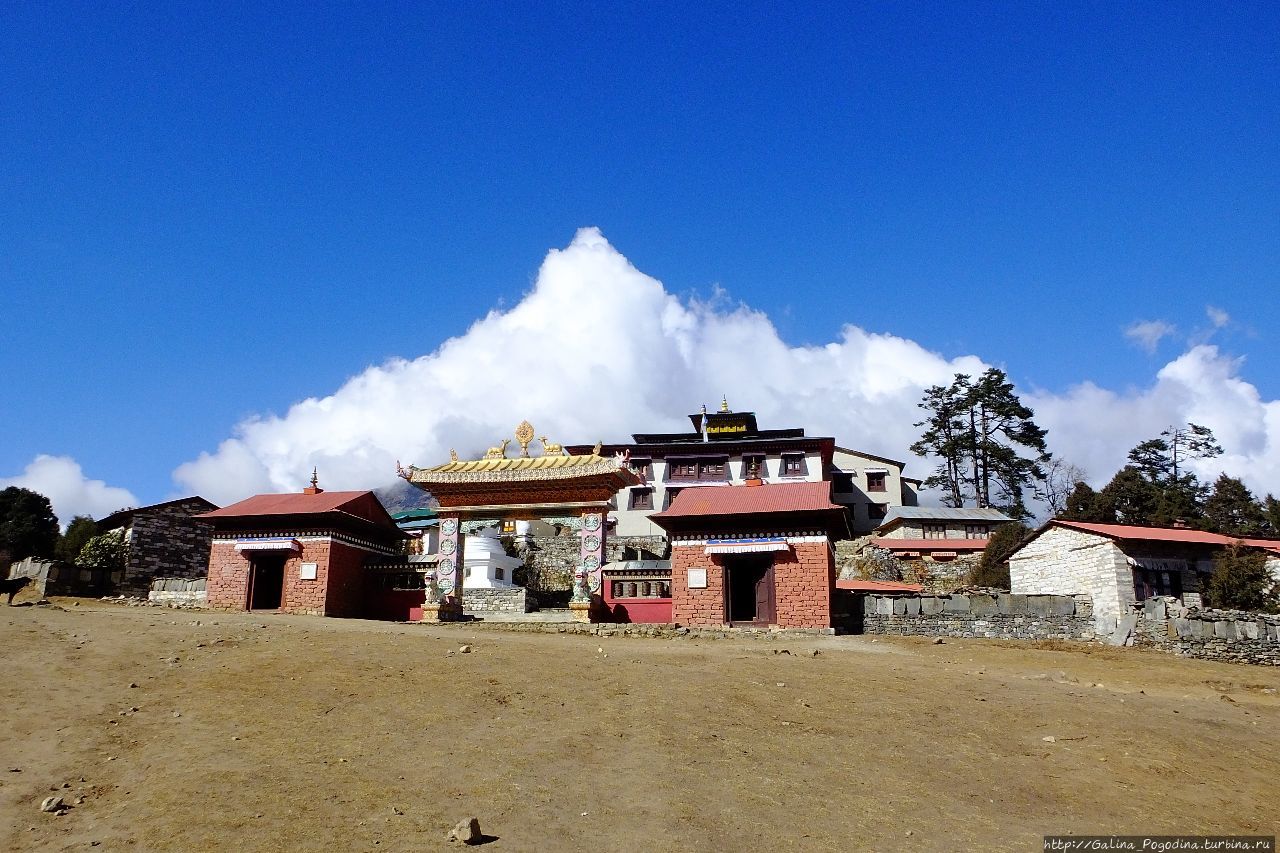 Монастырь в Тенгбоче Сагарматха Национальный Парк, Непал