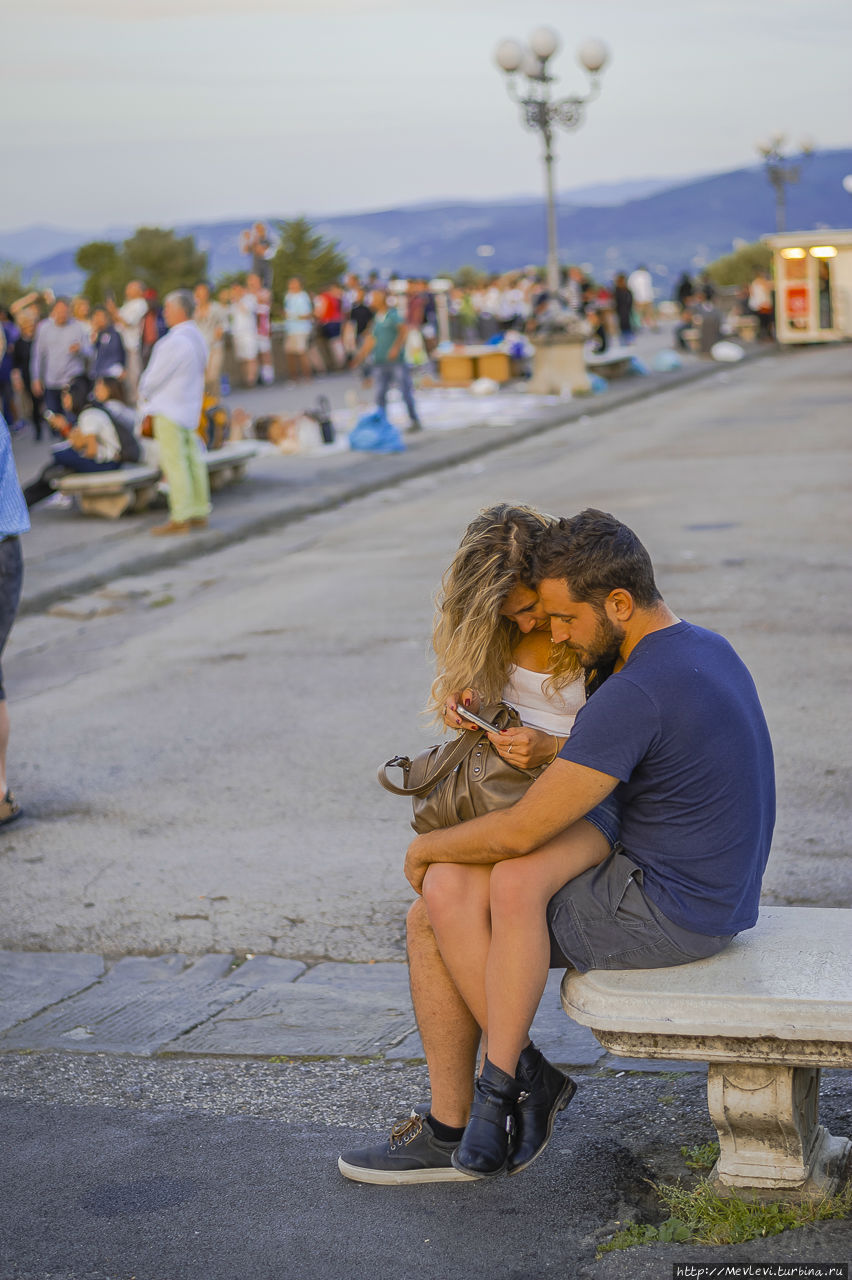 Площадь Микельанжело Флоренция, Италия