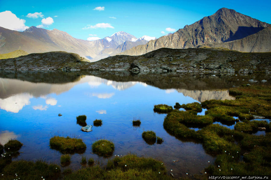 долина семи озёр Белуха гора (4509м) Природный Парк, Россия