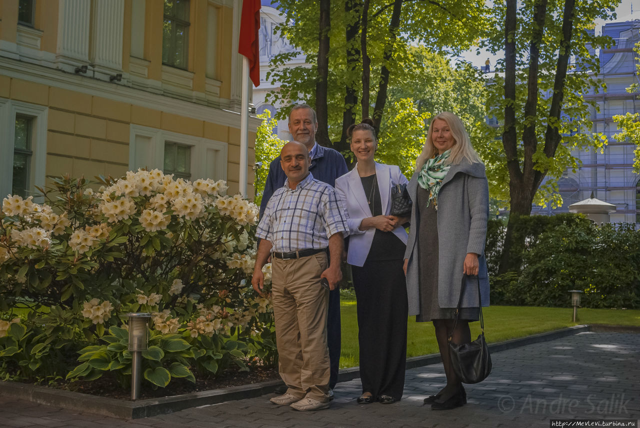 Выставка Эбру в Турецком посольстве Рига, Латвия