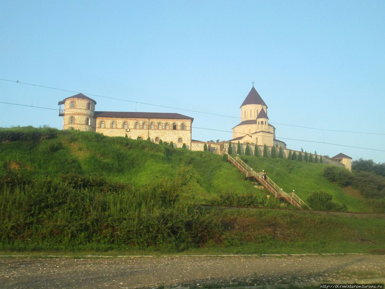 Хоби — типичный малый город Мегрелии Хоби, Грузия