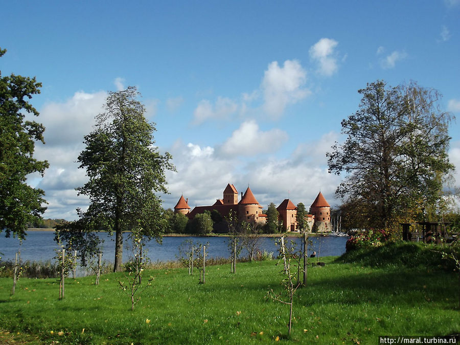 Тракайский замок на острове озера Гальве — сказка наяву Литва