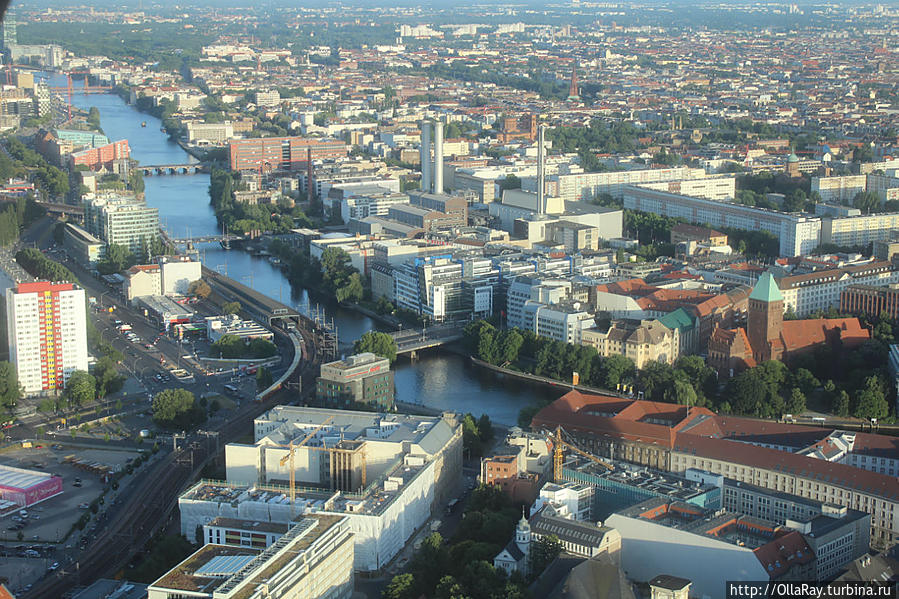 Вид на город Берлин, Германия