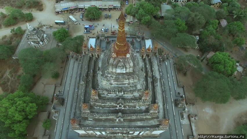 Храм Ананды в Багане. Фото из интернета