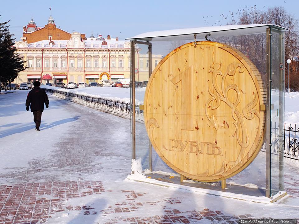 Зимний тур по России. Томск и Омск. Привет Сибирь! Томск, Россия