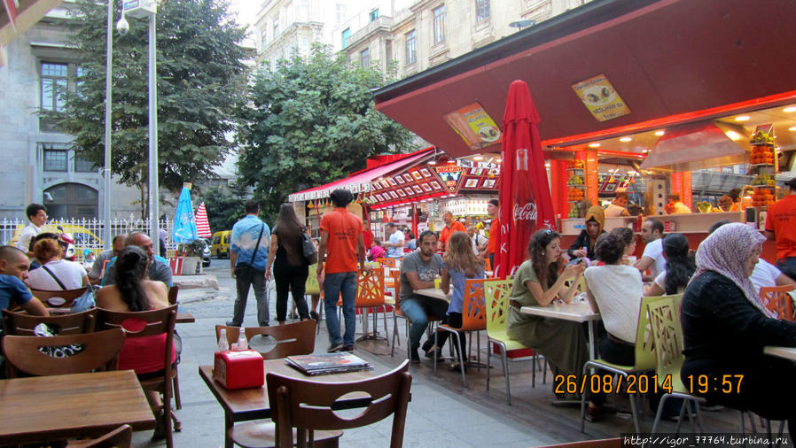 Эконом кафе Стамбул, Турция