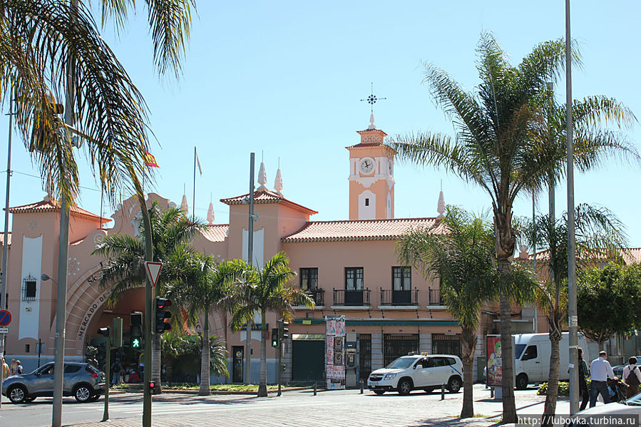 Рынок Mercado Nuestra Senora de Africa. Он построен в 1943 году в стиле, характерном для Северной Африки. Здесь бывает довольно колоритно, но, к сожалению, рынок работает лишь до обеда.