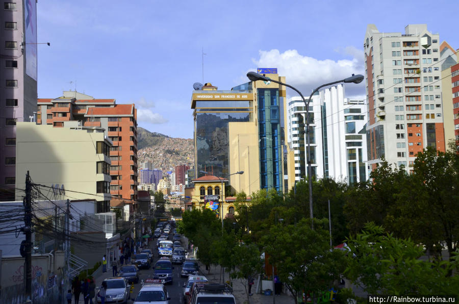 Опасная столица Ла-Пас, Боливия