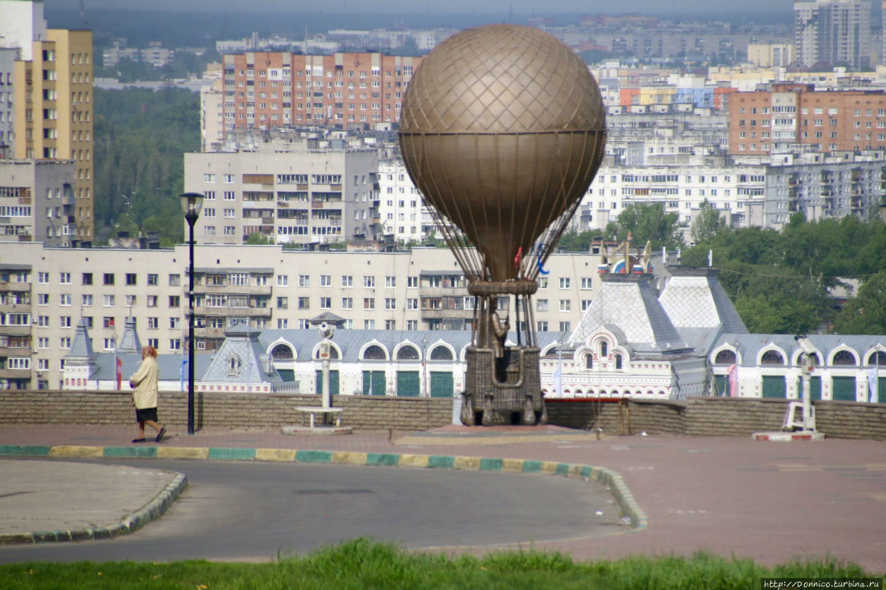 Жюль Верн на воздушном шаре Нижний Новгород, Россия