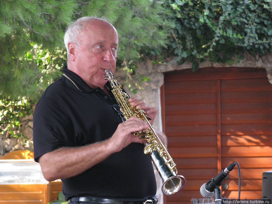 Музыканты играют почти в каждом ресторане, особенно по вечерам Цавтат, Хорватия