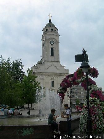 На главной площади г.Смедерево Белград, Сербия