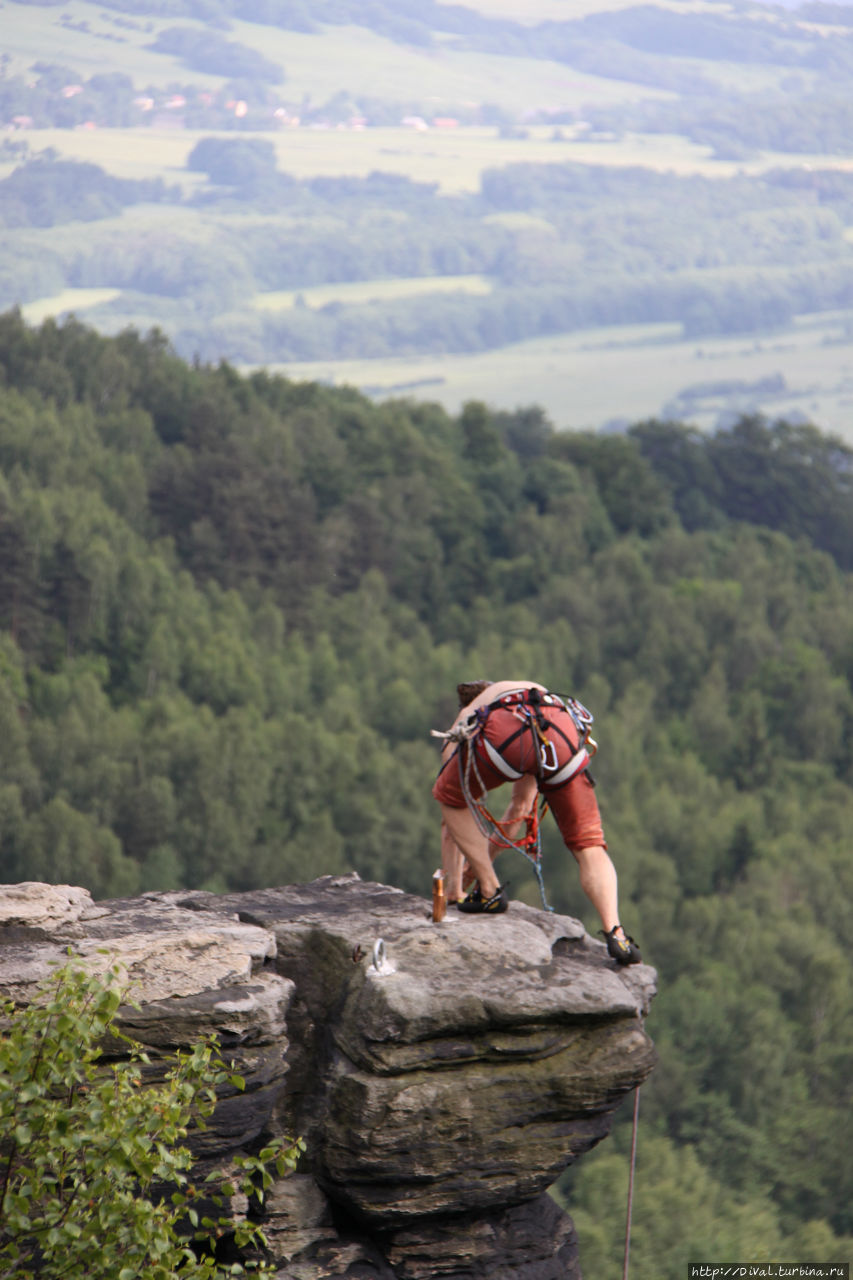 Устецкий край Чехии. В лабиринте Тиских скал. 2010 год Чешская Швейцария Национальный Парк, Чехия