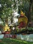 Озеро Kandawgyi Lake и буддийский храм (Mingalar Taung Nyunt Temple)