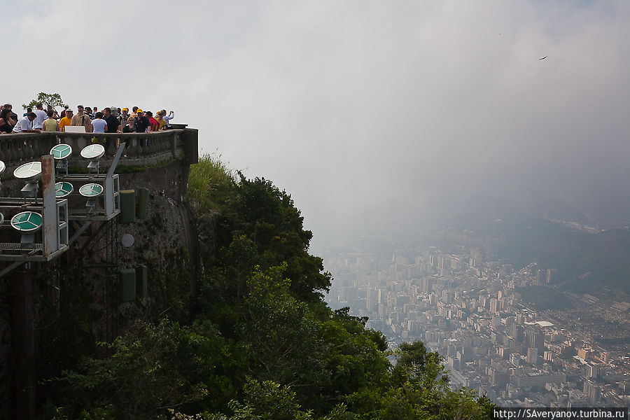 Смотровая площадка на горе Корковадо