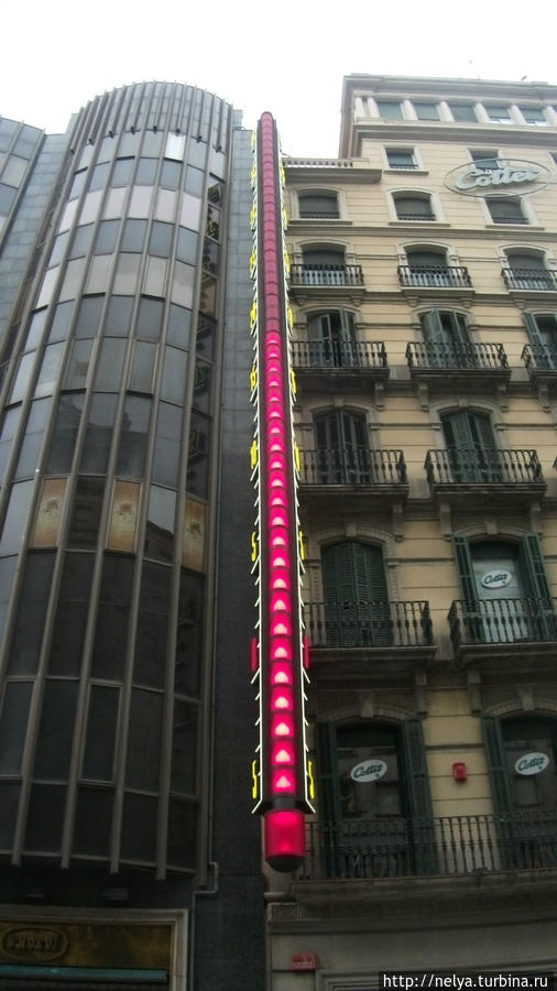 Вот такой термометр Барселона, Испания