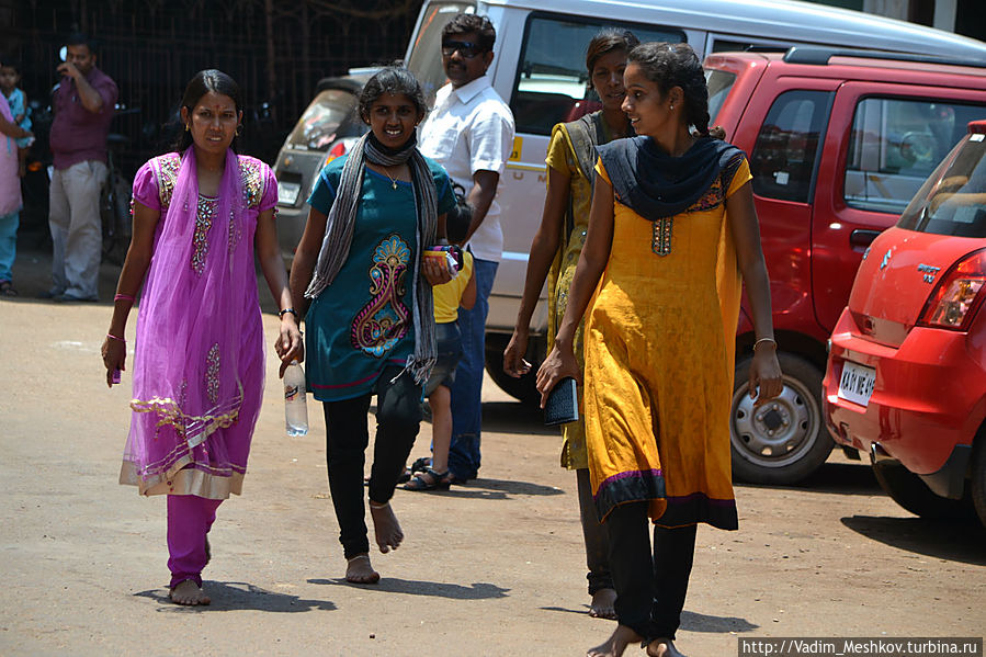 Жители Гокарны Гокарна, Индия