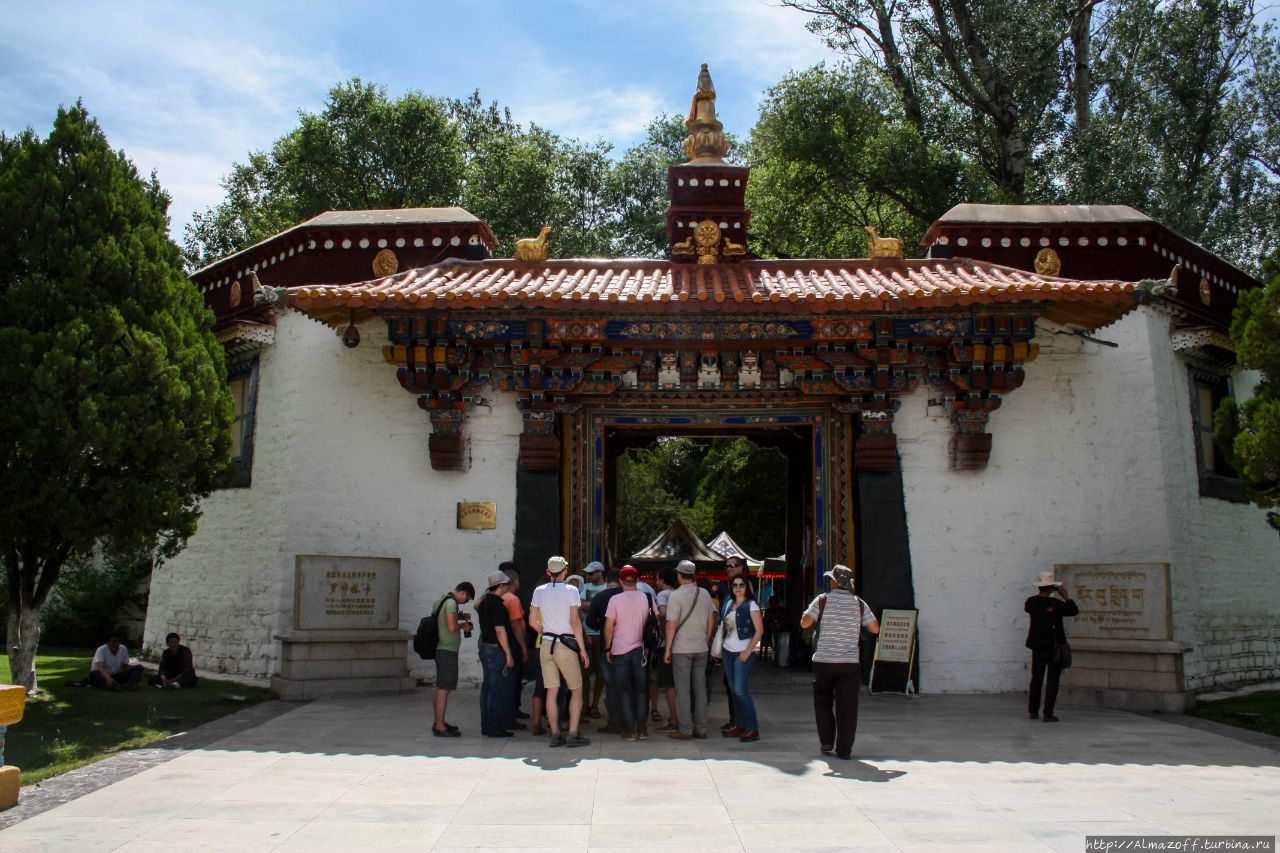 Норбулинка Дворец Лхаса, Китай