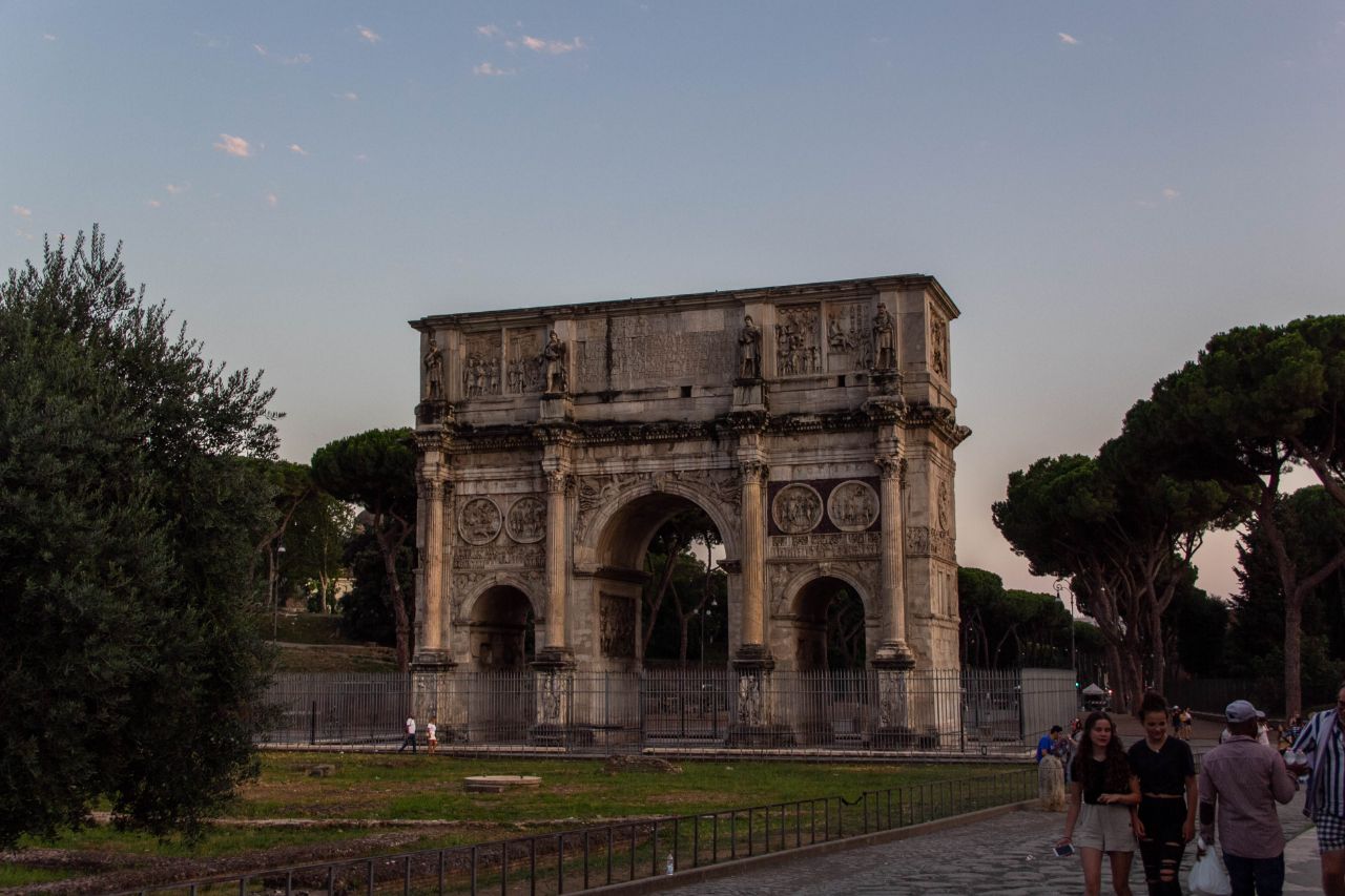 Триумфальная арка Константина Рим, Италия