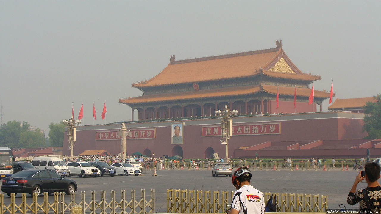 Пекин. Площадь Тяньаньмэнь Китай