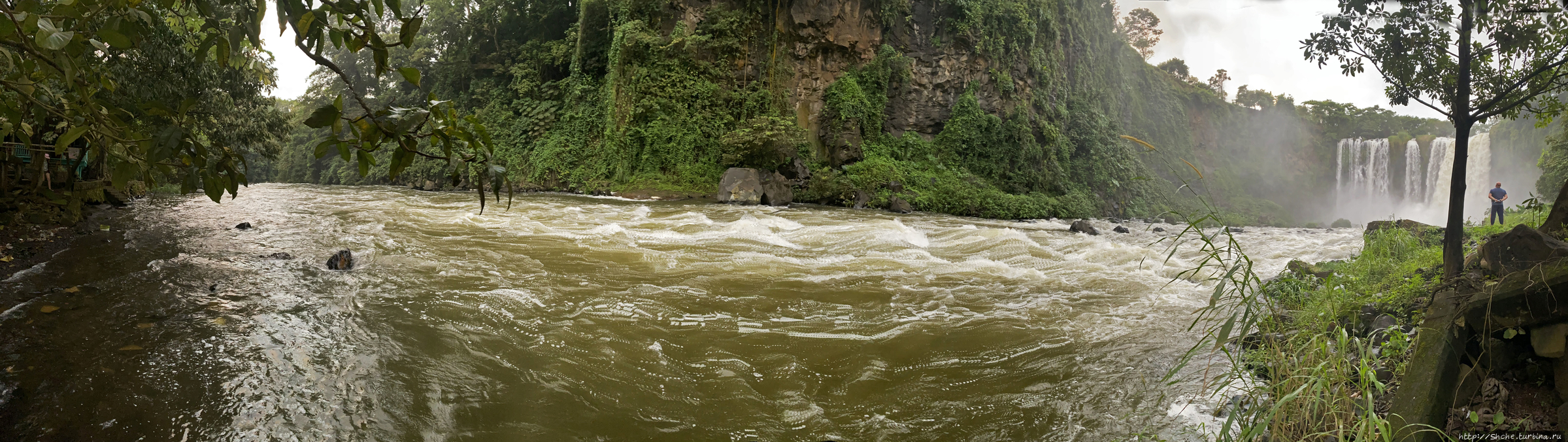 Водопад Эйипантла Сальто-де-Эйипантла, Мексика