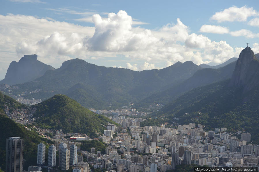 Вид на Рио с Сахарной головы. Рио-де-Жанейро, Бразилия