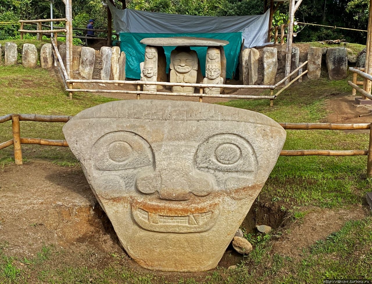 Археологический парк, крупнейшее собрание идолов СанАгустина