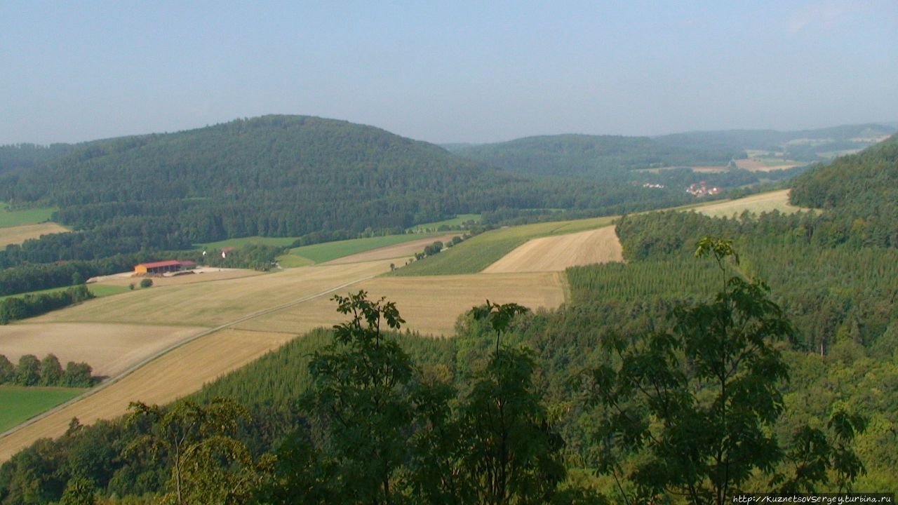 По Франконии: Хайлигенштадт-ин-Оберфранкен и Грайфенштайн Земля Бавария, Германия