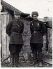 Комполка Сыченко П.Ф. (справа) и Белов М.А. (Из Интернета)