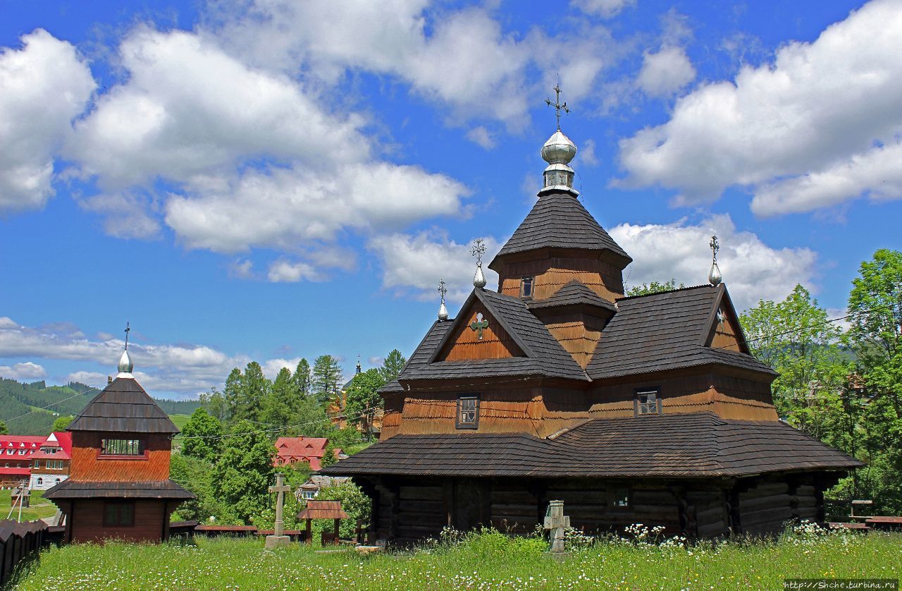 Деревянные церкви Карпат... Ворохта