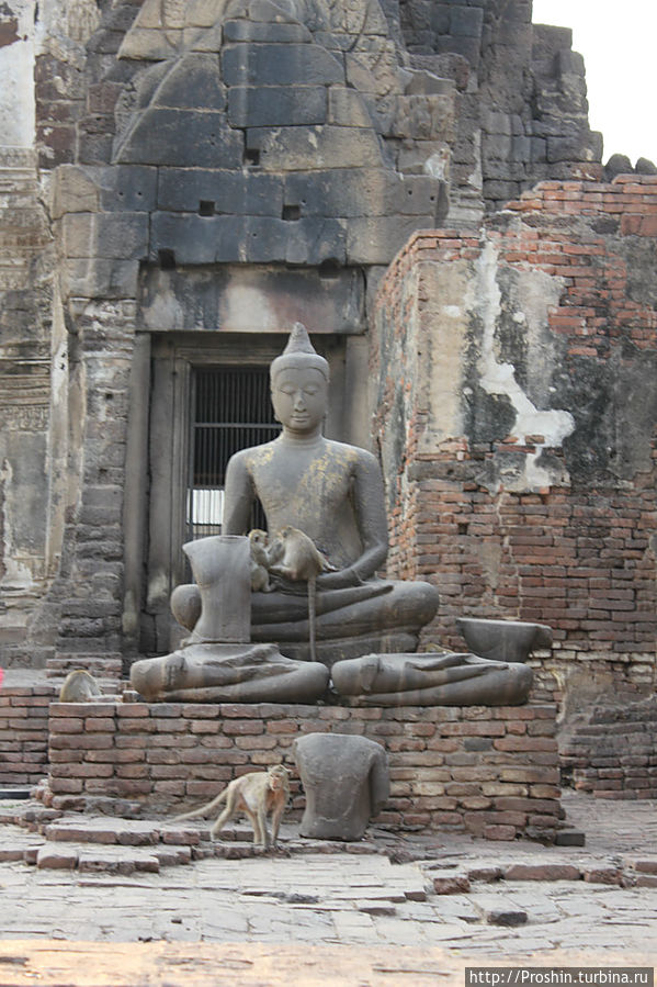 Лоп-Бури, 3-й день, Храм Трех Башен (Wat Phra Prang Sam Yot) Лоп-Бури, Таиланд
